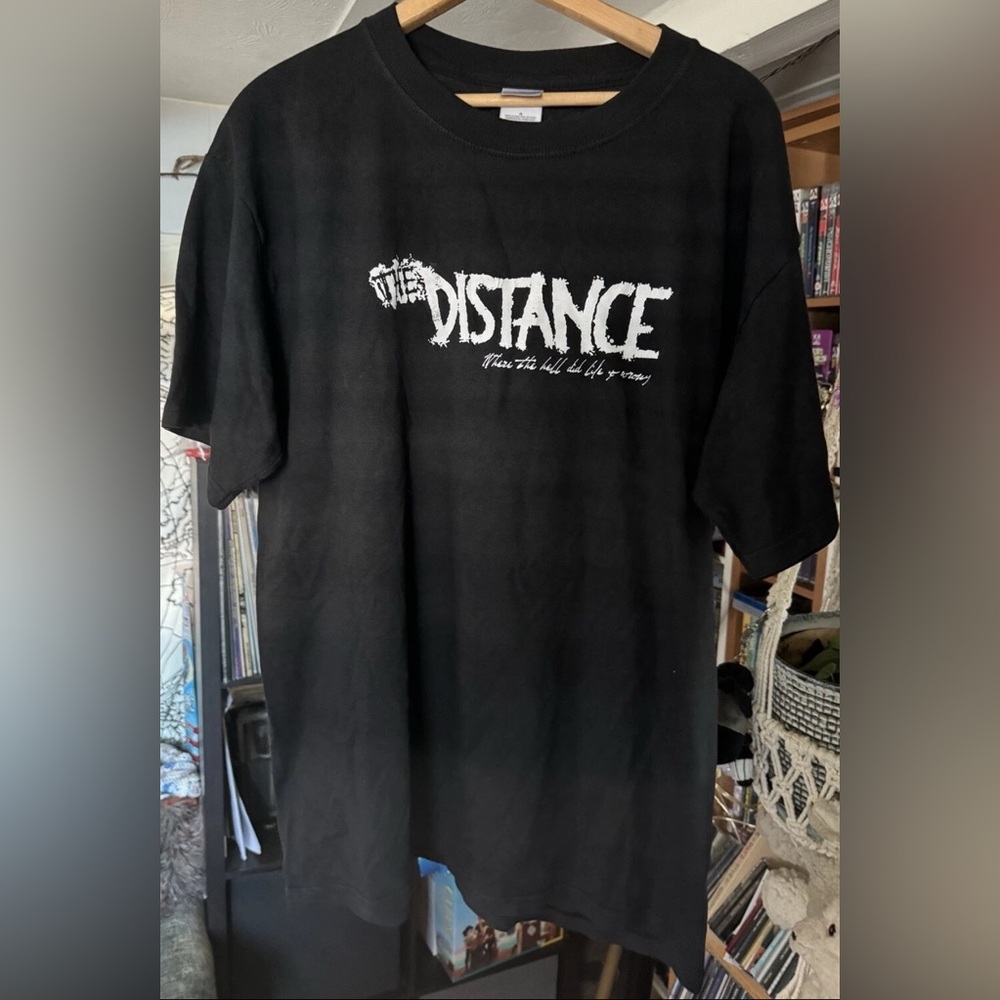 The Distance - Where The Hell Did Life Go Wrong Large Shirt Gildan Bridge Nine